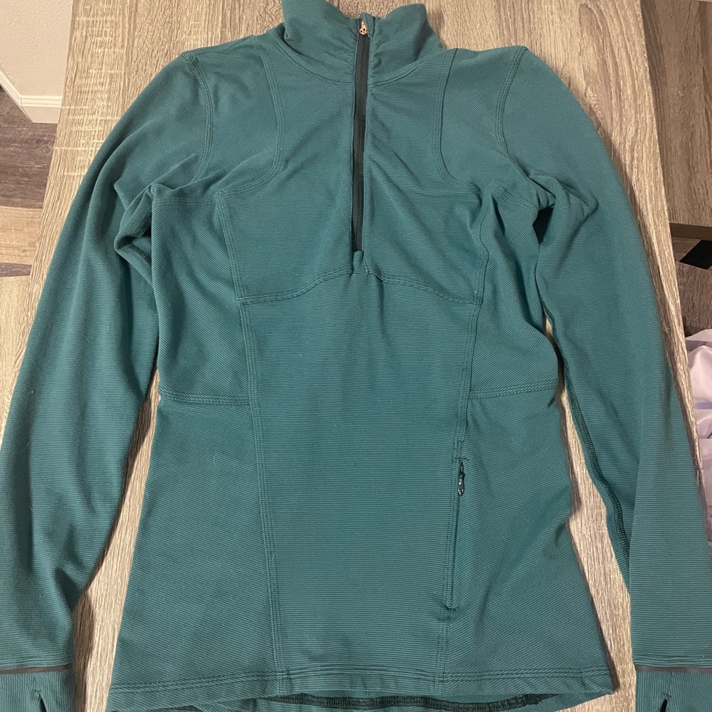 Teal Lululemon Quarter Zip